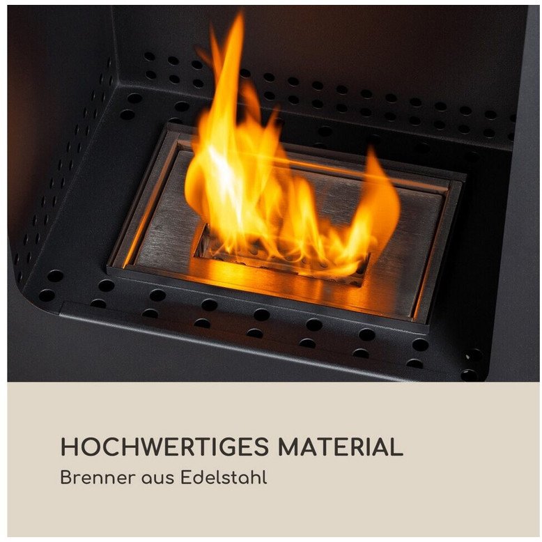 Blumfeldt Fiamme Cantal - Eleganter Kaminofen für Wohngemütlichkeit Blumfeldt Fiamme Cantal - Eleganter Kaminofen für Wohngemütlichkeit
