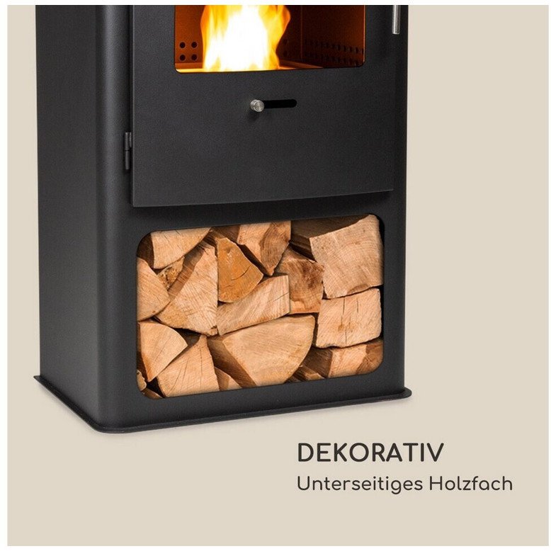 Blumfeldt Fiamme Cantal - Eleganter Kaminofen für Wohngemütlichkeit Blumfeldt Fiamme Cantal - Eleganter Kaminofen für Wohngemütlichkeit