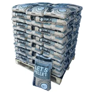 Premium Holzpellets DIN plus A1 – Palette 975 kg