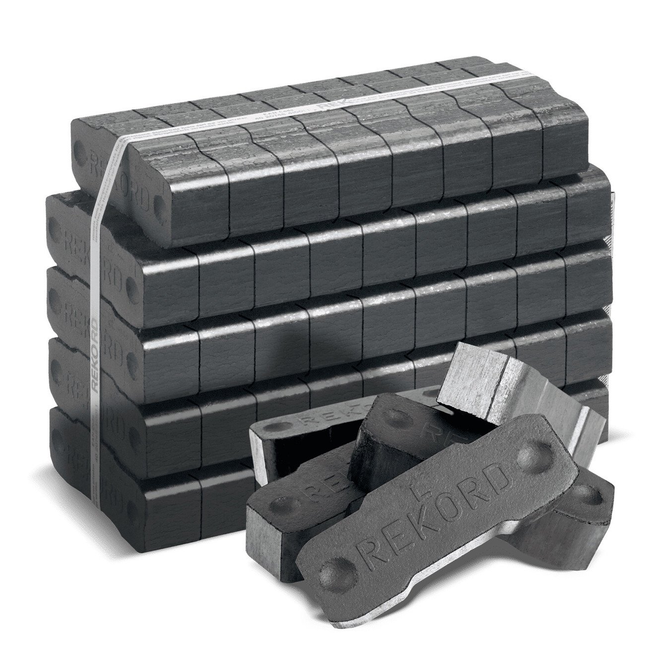 REKORD Braunkohlebriketts - 40 Stück á 25 kg auf Palette REKORD Braunkohlebriketts - 40 Stück á 25 kg auf Palette