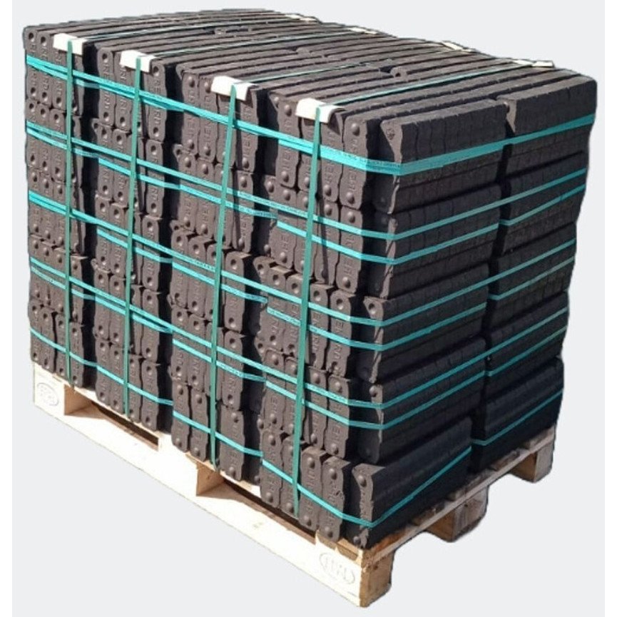 REKORD Braunkohlebriketts - 40 x 25 kg Palette (1000 kg) REKORD Braunkohlebriketts - 40 x 25 kg Palette (1000 kg)